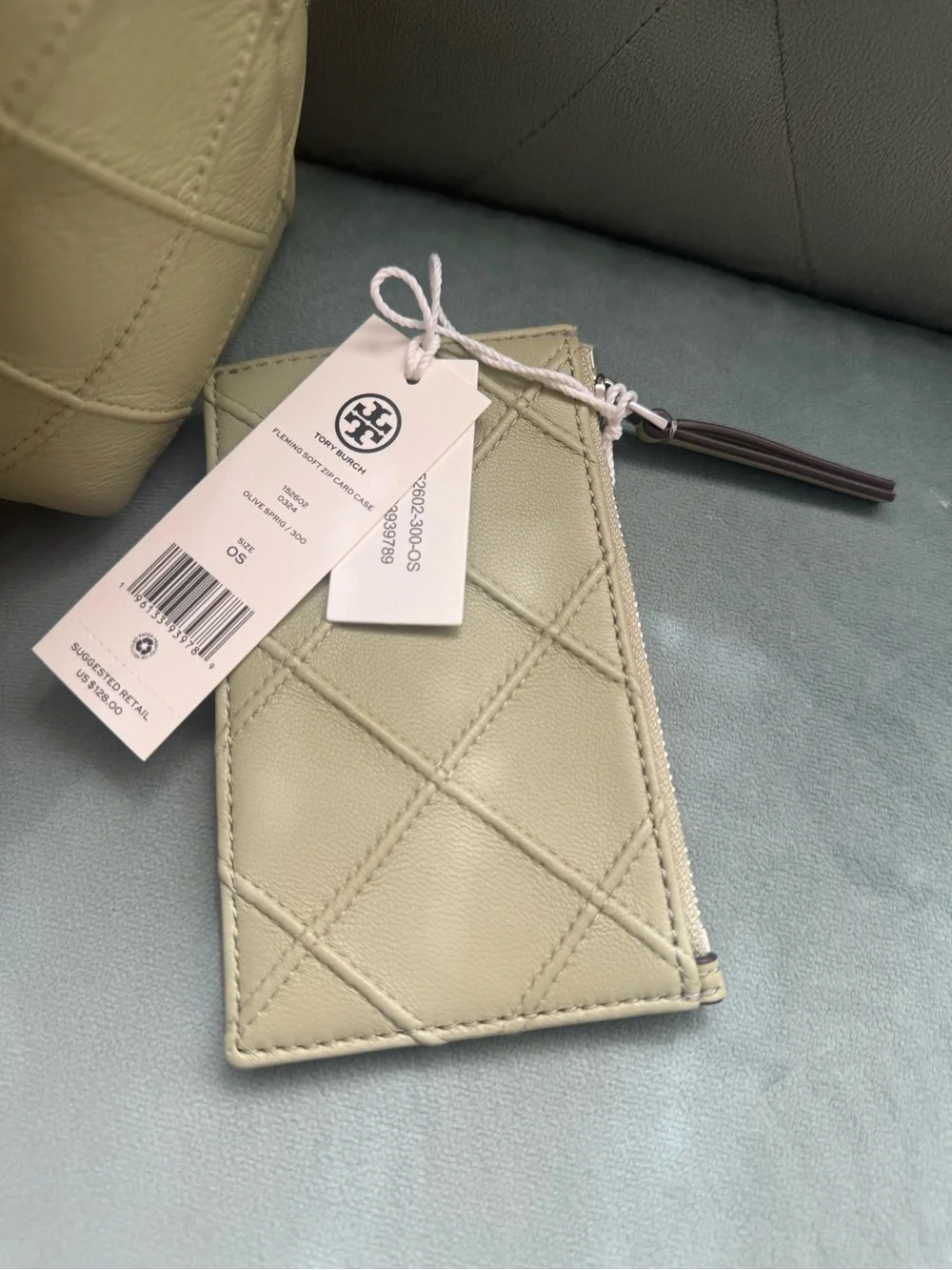 Tory Burch quilted leather
